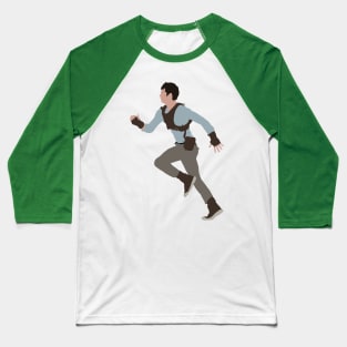 Never Stop Running Baseball T-Shirt